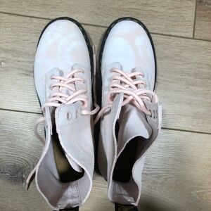 Dr. Martens Pascal Tie Dye Suede Lace Up Boots